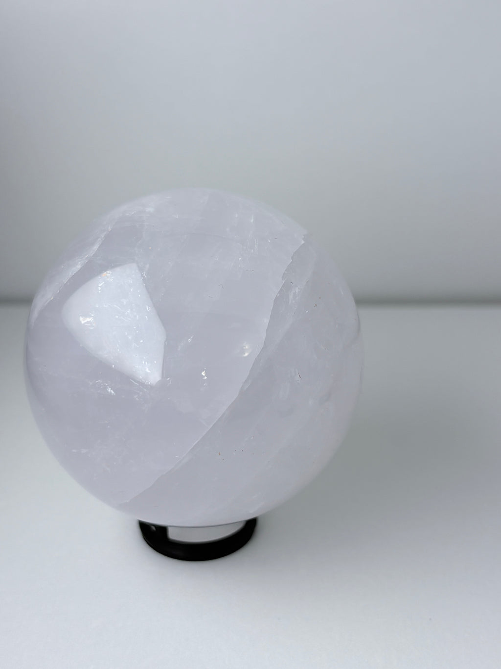 Lavender Rose Quartz Spheres