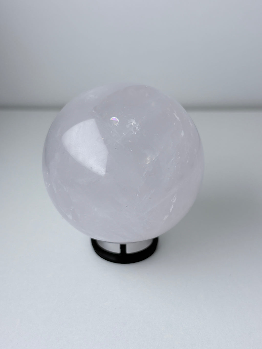 Lavender Rose Quartz Spheres