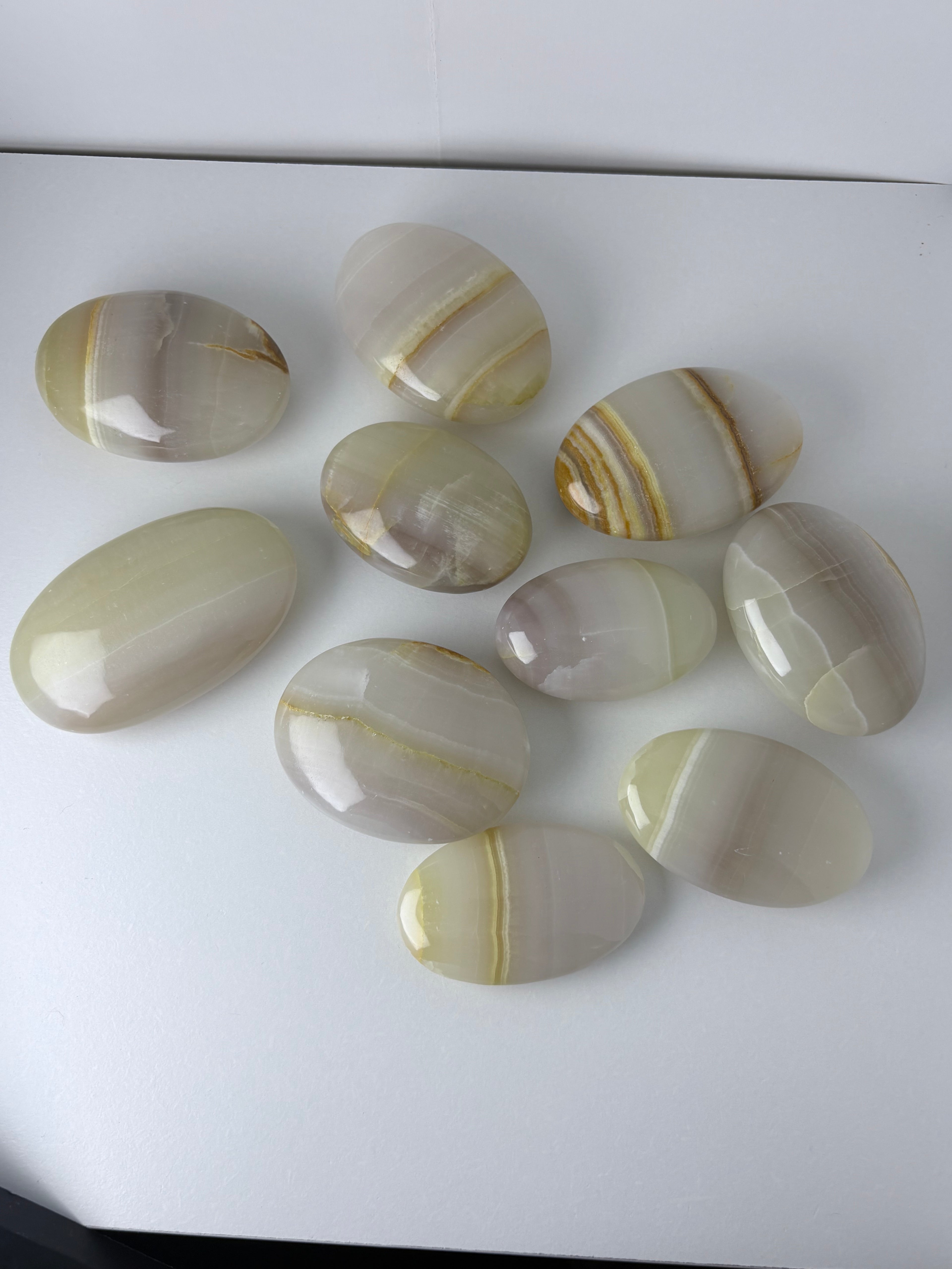 Watermelon Calcite Pillow Palms