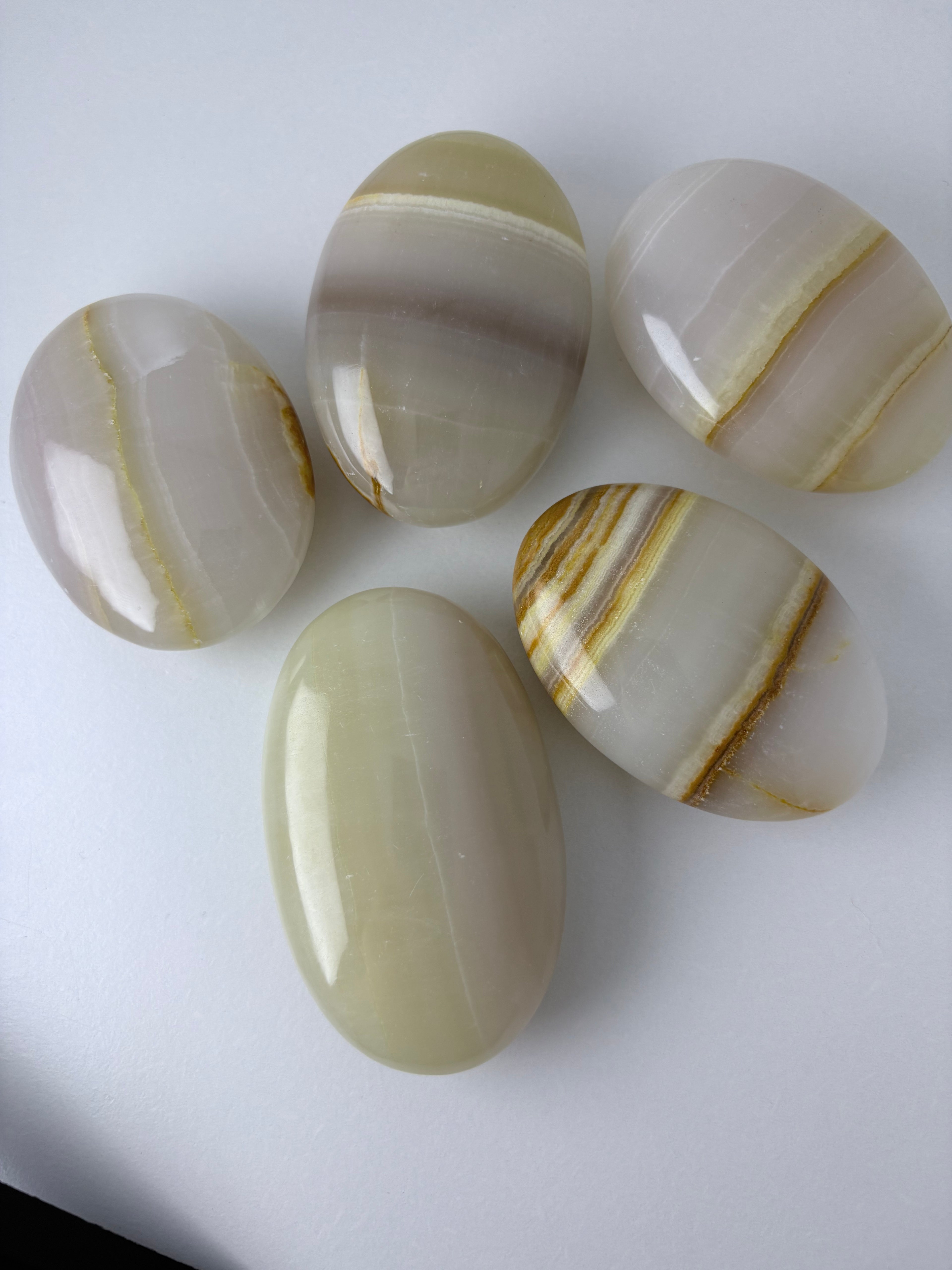 Watermelon Calcite Pillow Palms