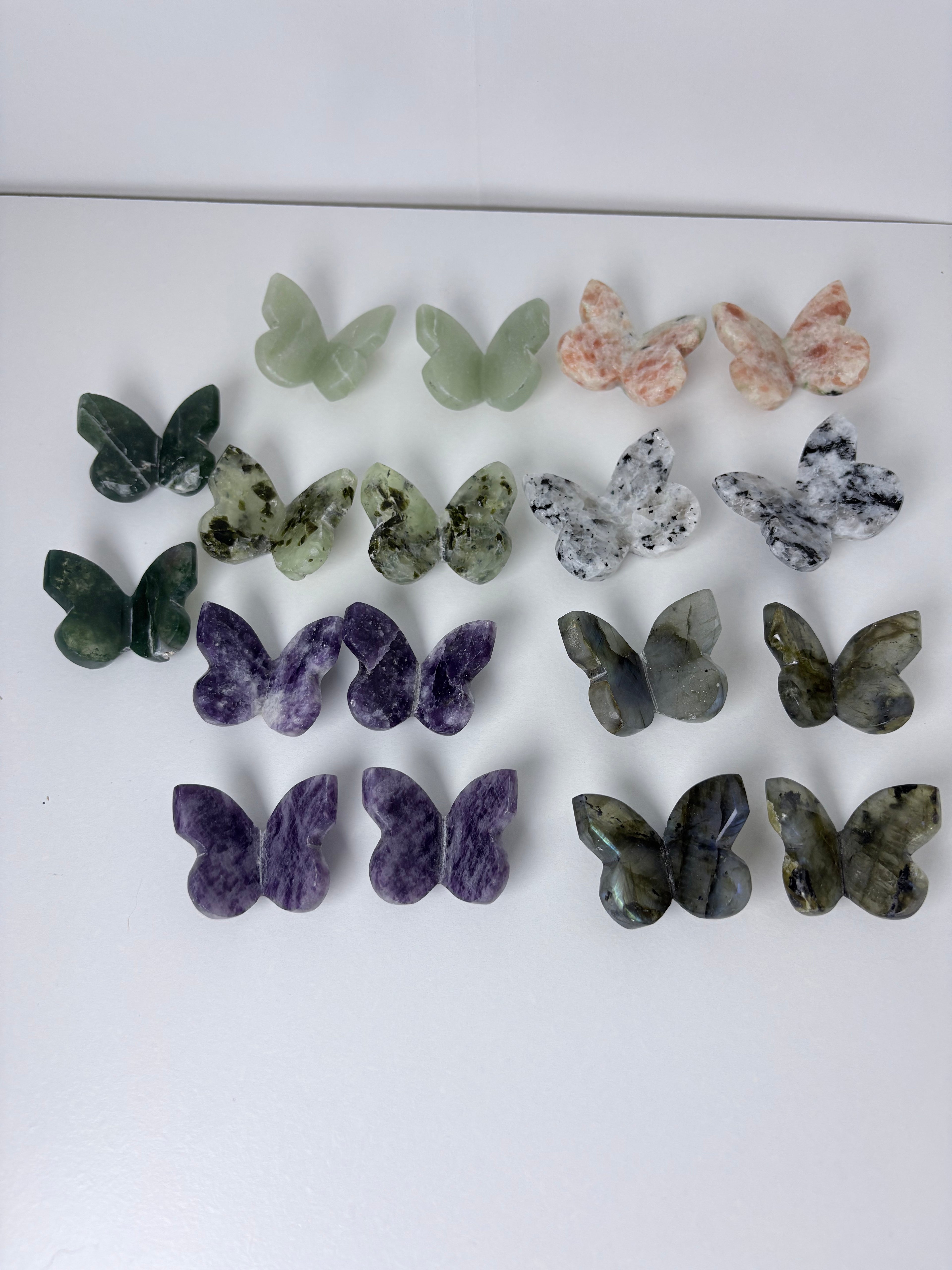 3D Gemstone Butterflies